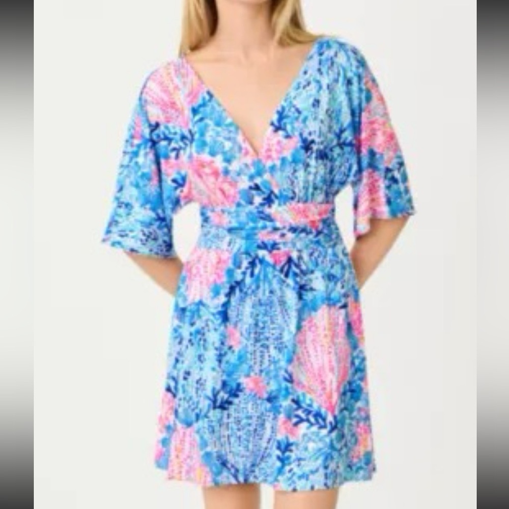 NWT Lilly Pulitzer Sz XXL Parigi Skort Romper Resort White Sway With Me